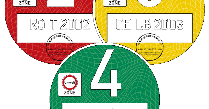 Milieusticker Duitsland: Direct afhalen bij tankstation of online kopen?