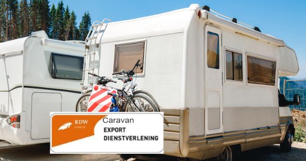 Caravan exporteren rdw